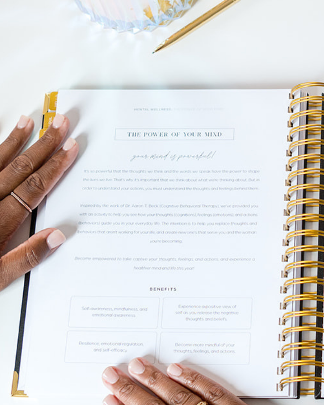 2026 Hupomone™ Living Planner - Mental Wellness Weekly Planner for Women