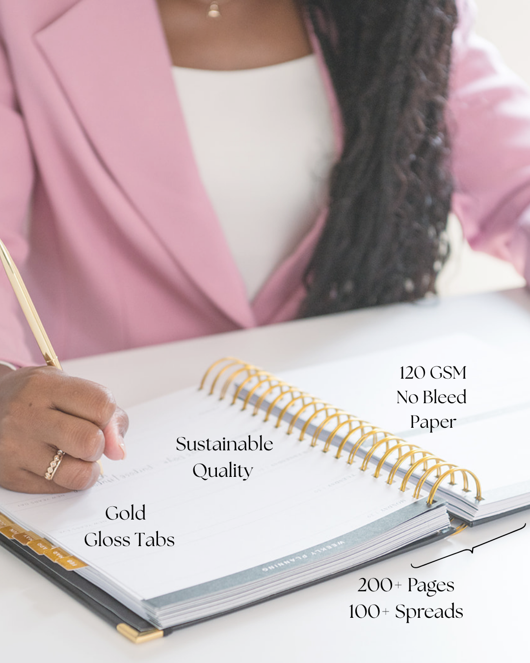 2026 Hupomone™ Living Planner - Mental Wellness Weekly Planner for Women